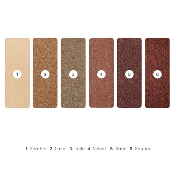 LAST 1! Jane Iredale Naturally Glam PurePressed Eyeshadow Palette NEW - Picture 5 of 9